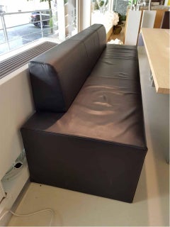 Bench "Together" by German Manufacturer Walter Knoll in 100% Genuine Leather