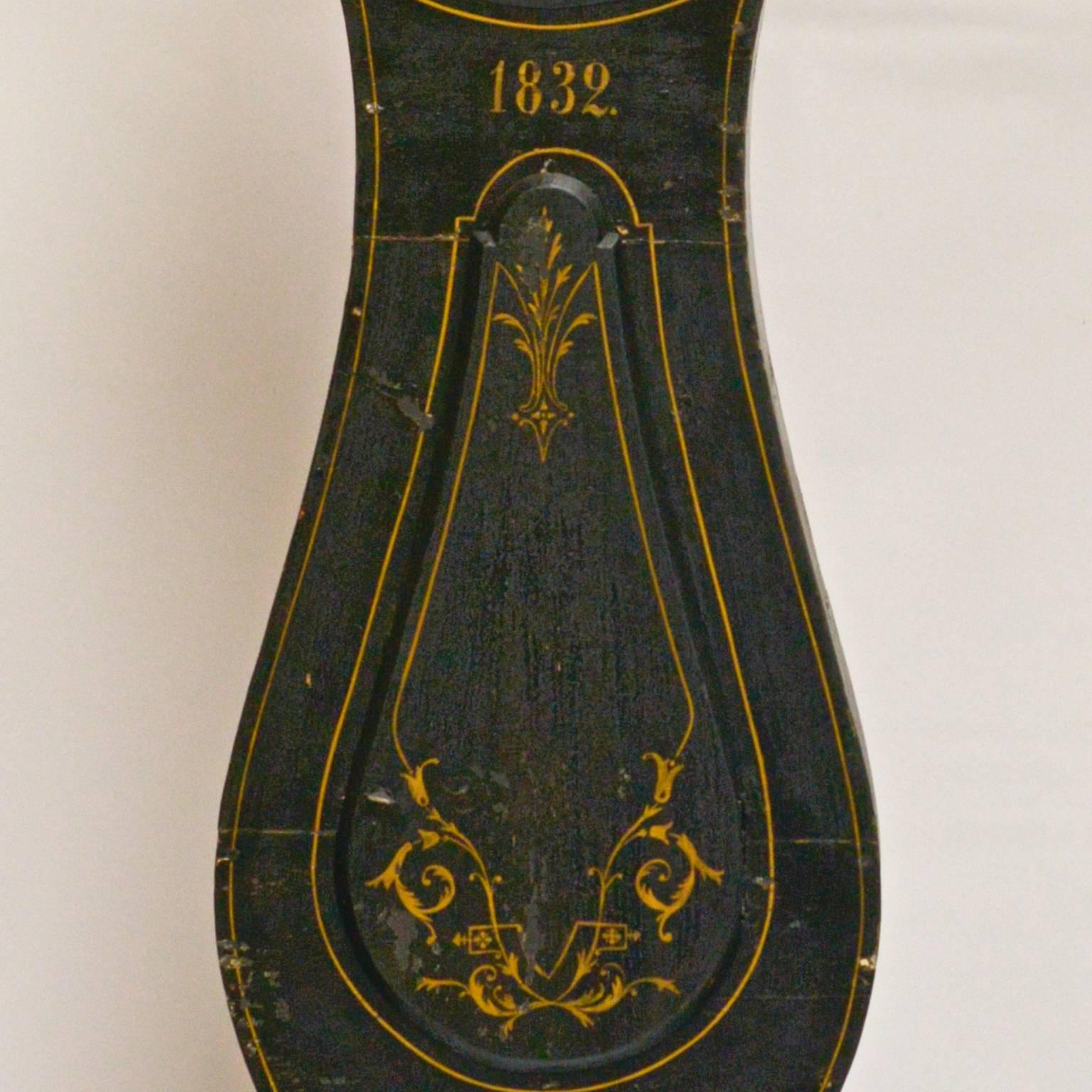 antique swedish mora clock