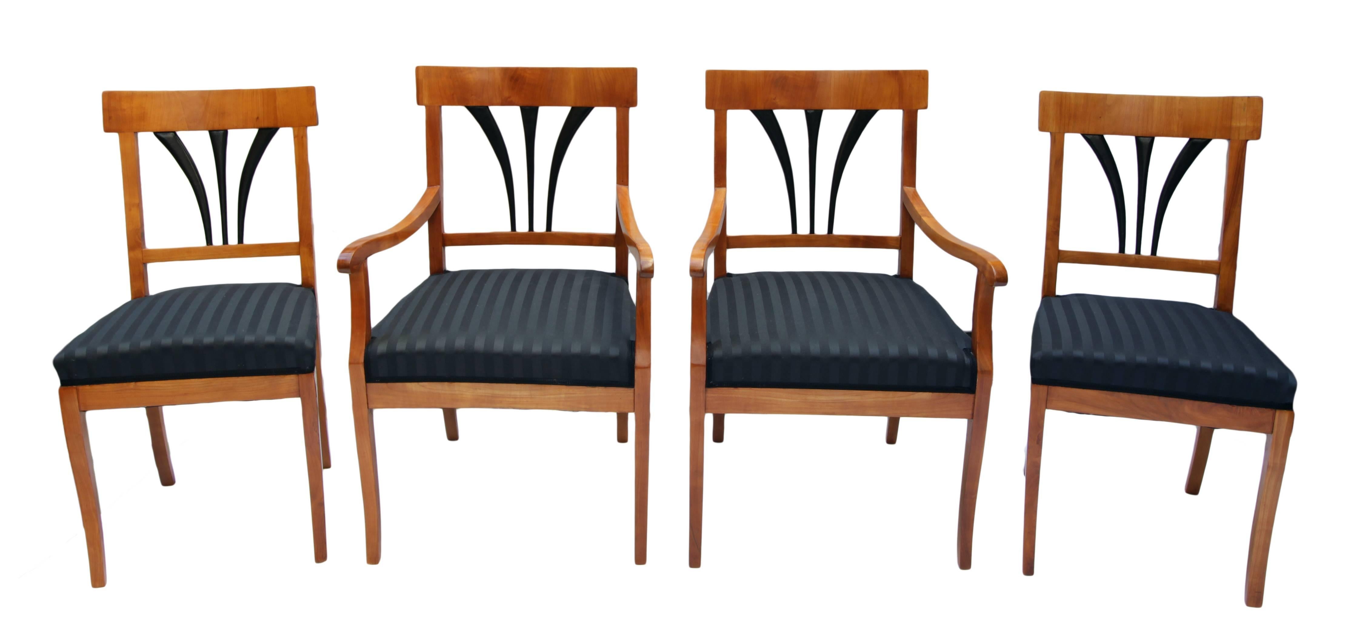 two armchairs and table