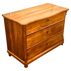 German Biedermeier Solid Cherrywood Commode, circa 1840