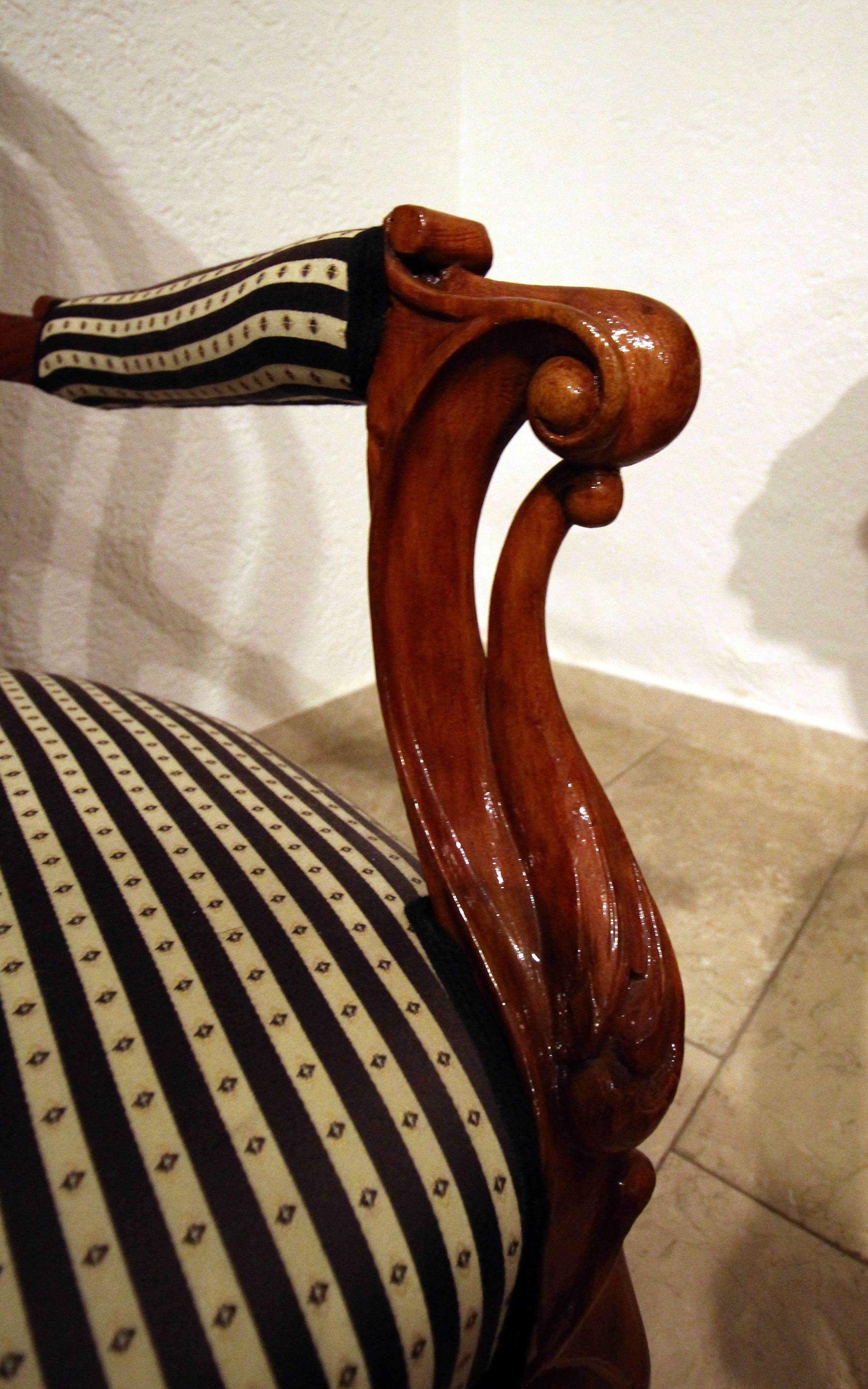 Fauteuil Louis Philippe du 19ème siècle, ensemble de deux fauteuils Bon état - En vente à Darmstadt, DE