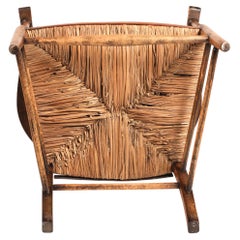 A pair of Arts and crafts ladder back chairs early 1900’s England