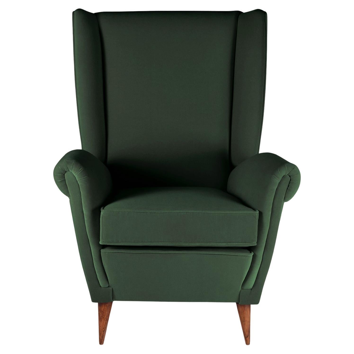 Velluto Coppia di sedie da salotto in stile italiano 