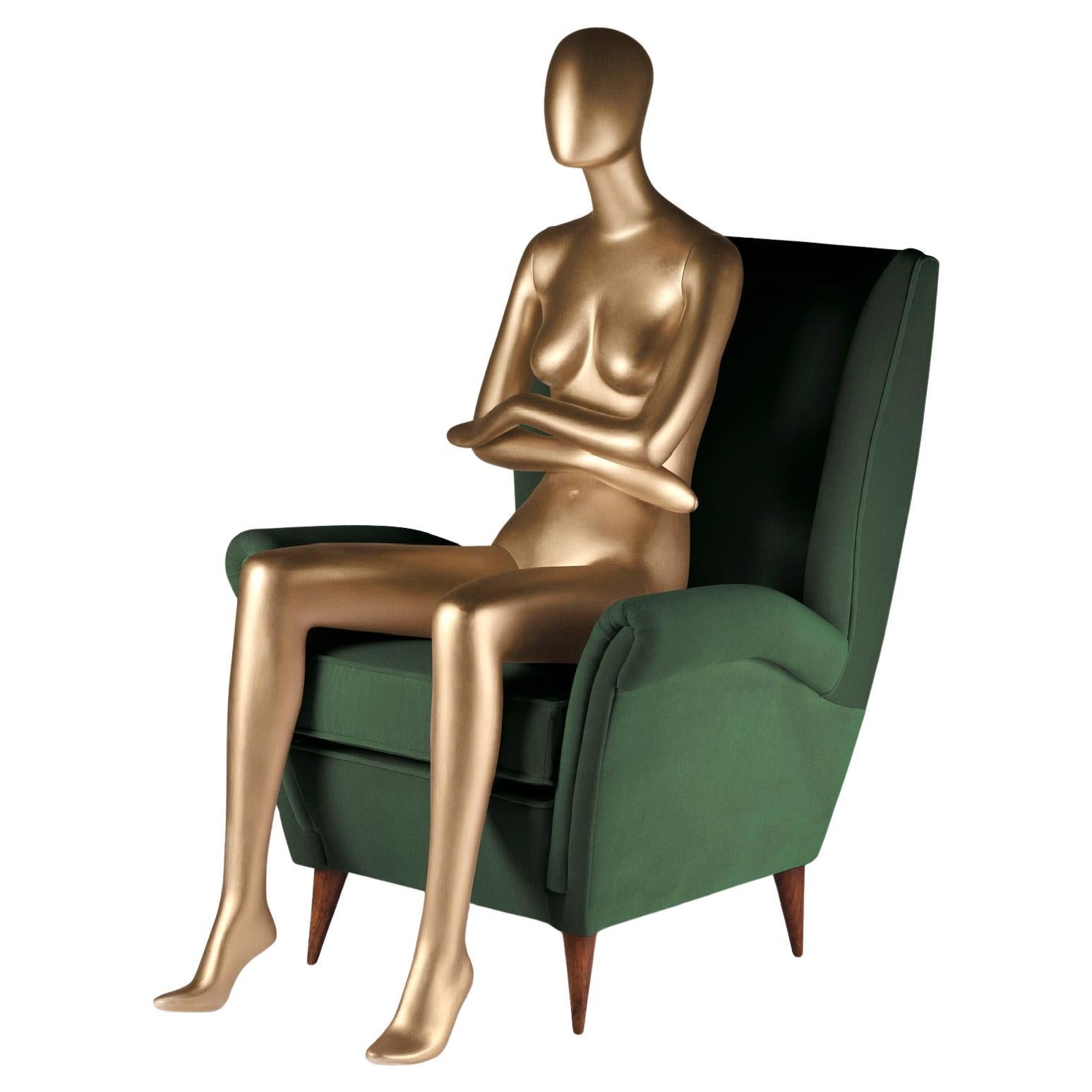 XXI secolo e contemporaneo Coppia di sedie da salotto in stile italiano 