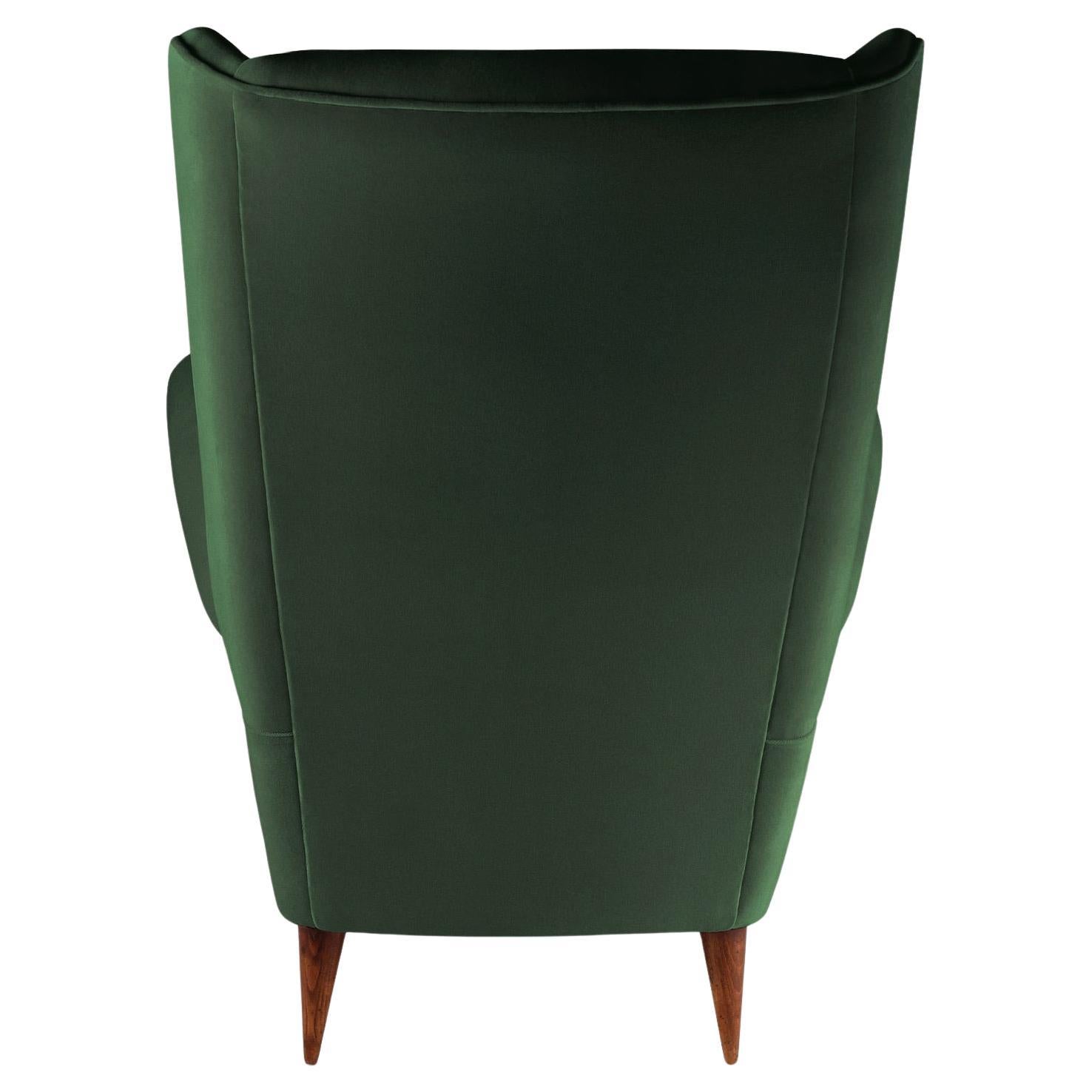 La poltrona con schienale alto 