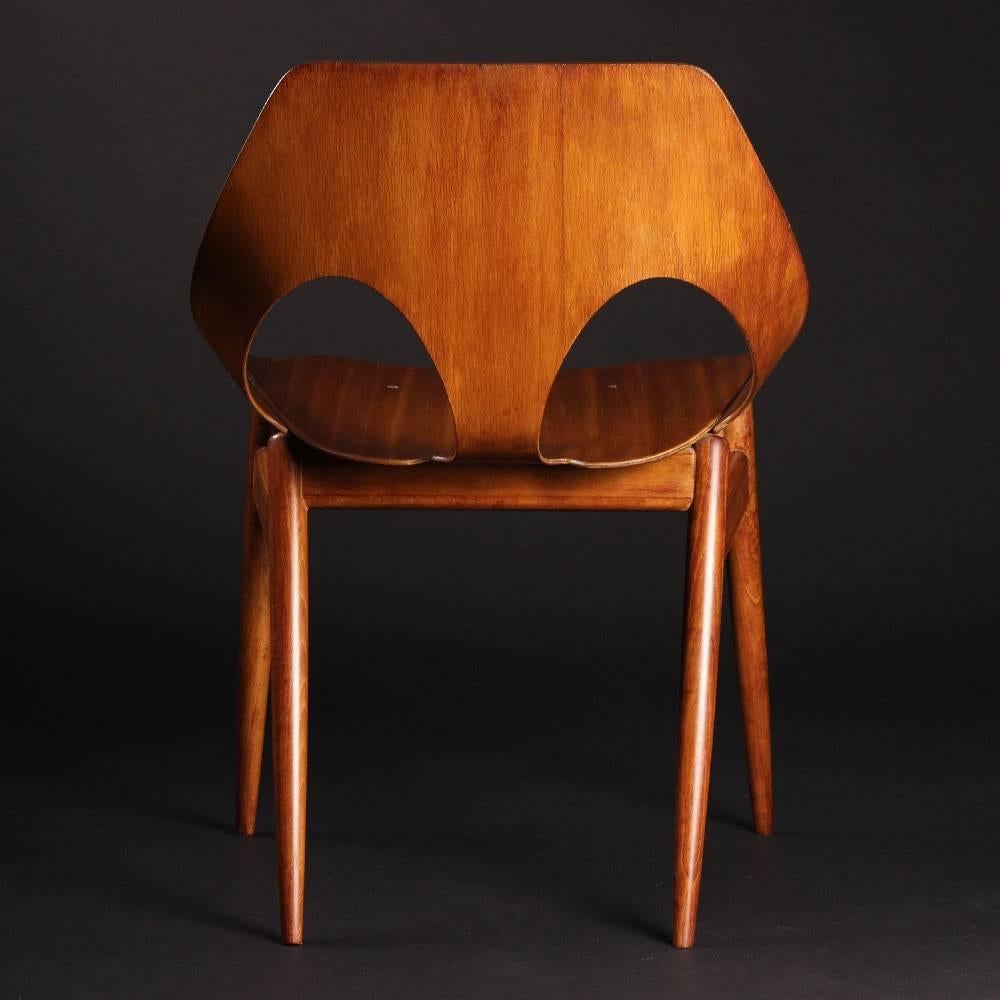 Mid-Century Modern Set of Six Jason Chair by Carl Jacobs