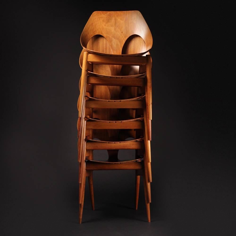 Set of Six Jason Chair by Carl Jacobs 2