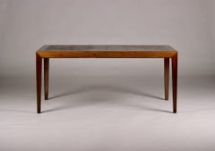 Scandinavian Modern Severin Hansen and Royal Copenhagen Tiled Coffee Table