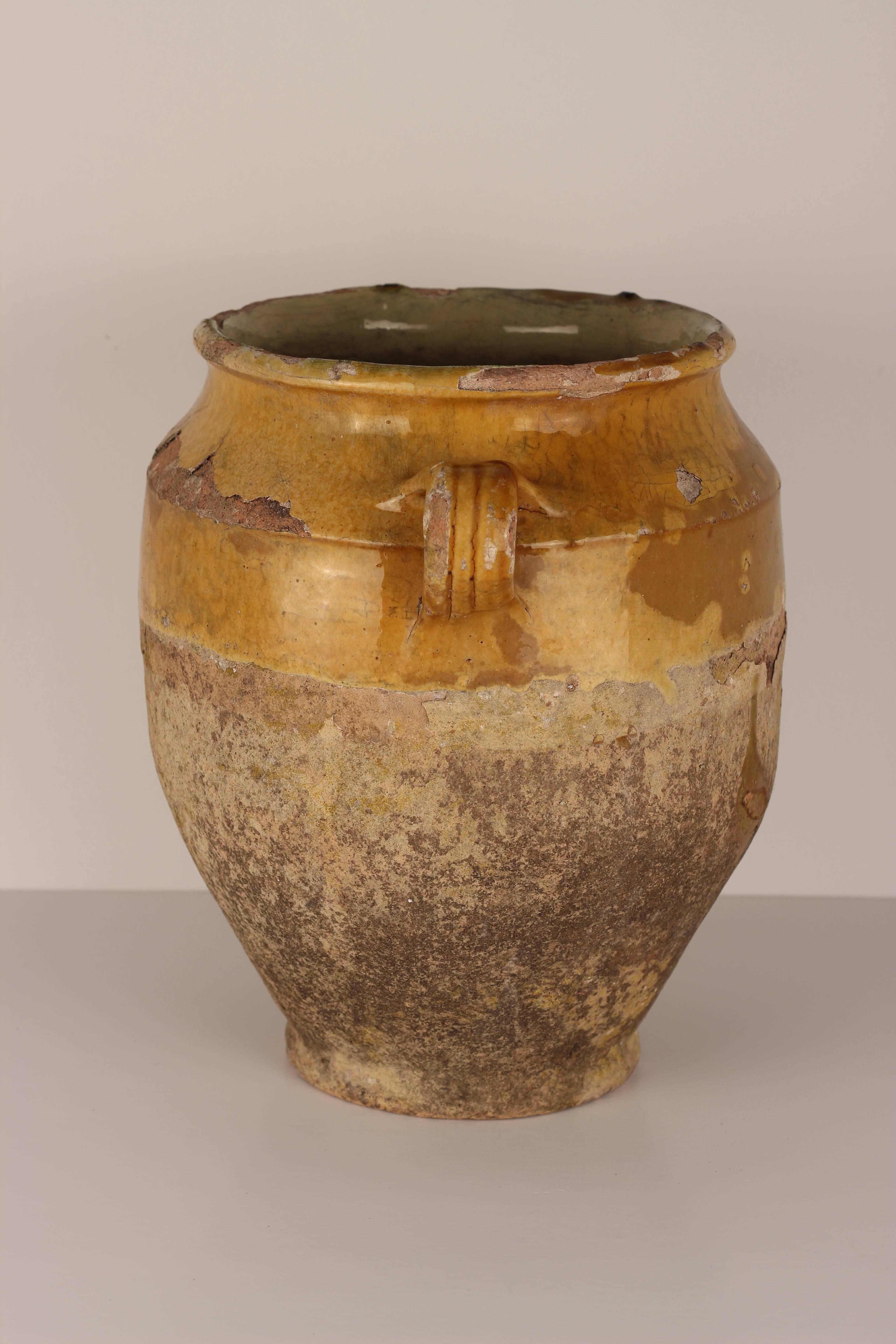 Decorative Confit Pot from the South of France, 19th Century 1