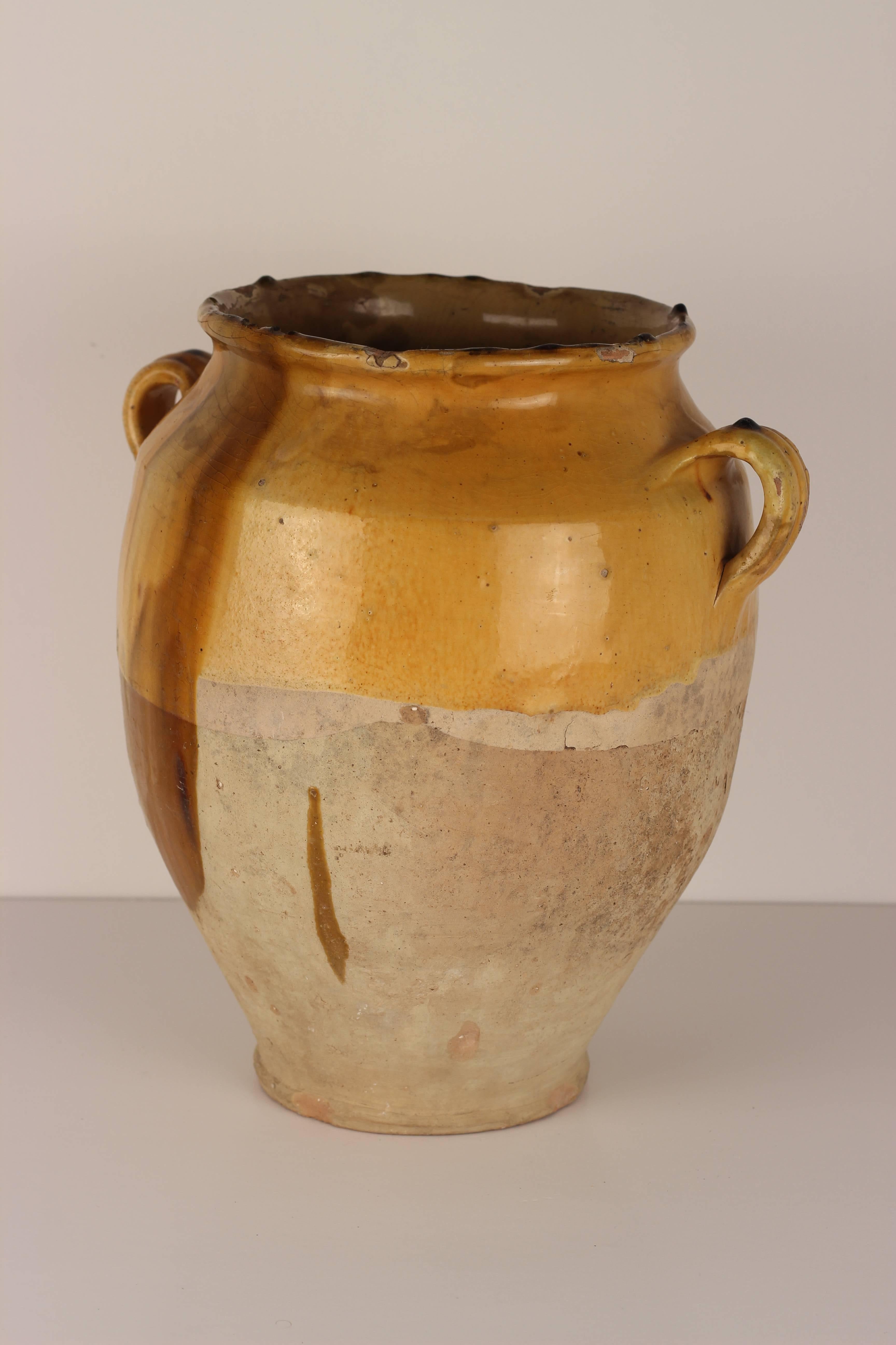 French Confit Pot from the South of France, 19th Century