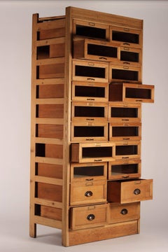 20th Century Gentlemans Haberdashery Display Cabinet