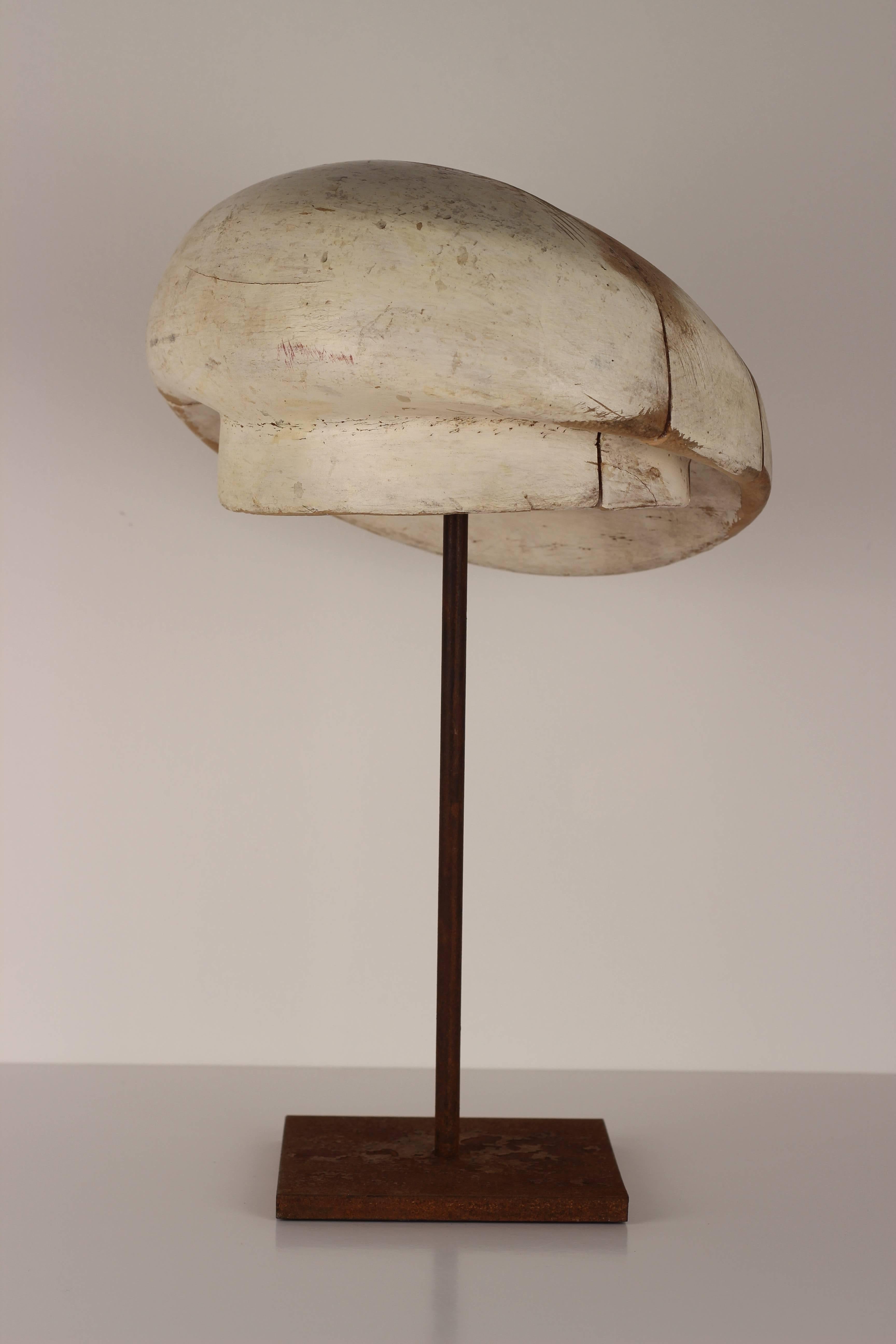Italian Early 20th Century Milliner hat block from Florence, Italy
