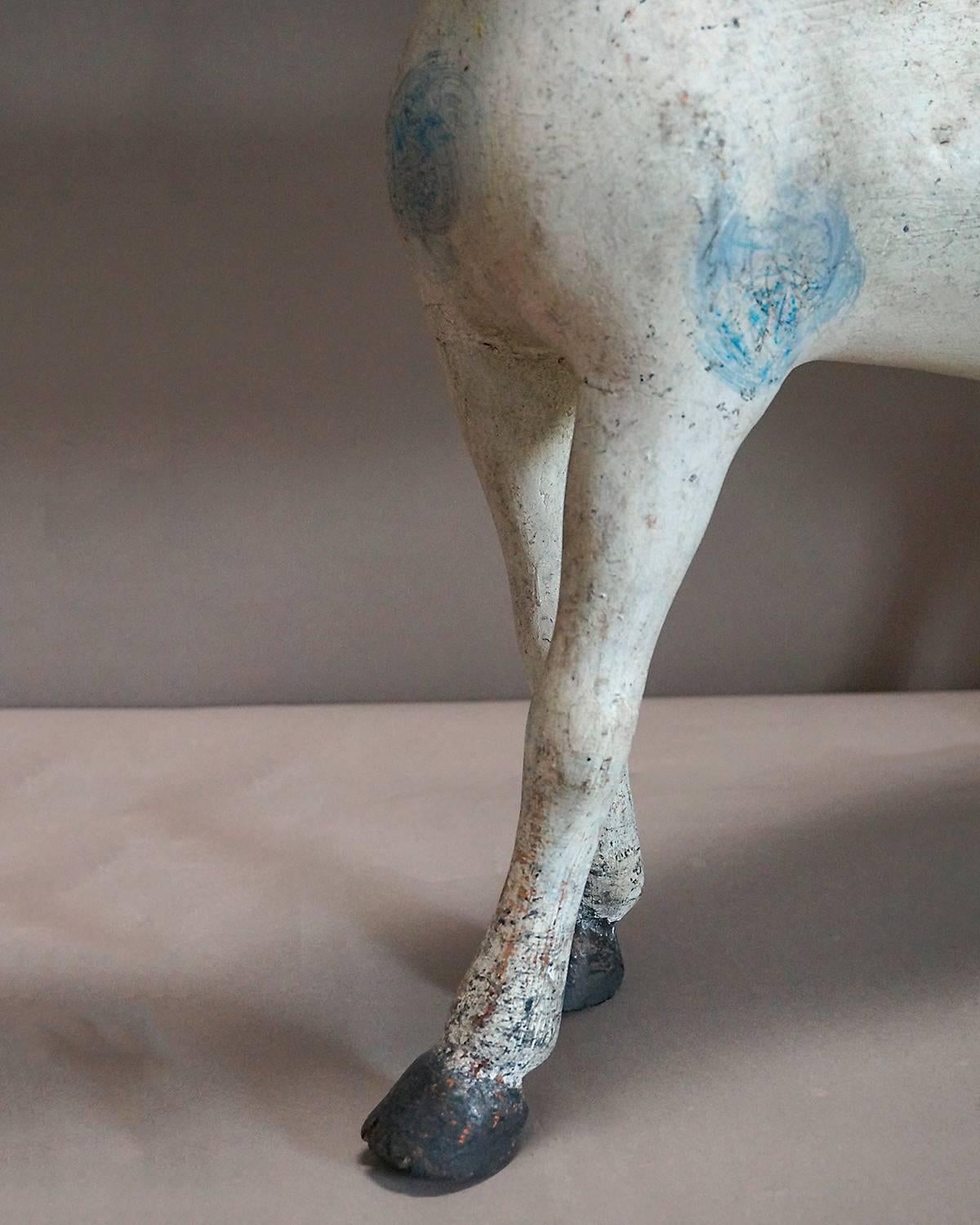 Leather Swedish Horse from the Gemla Toy Factory