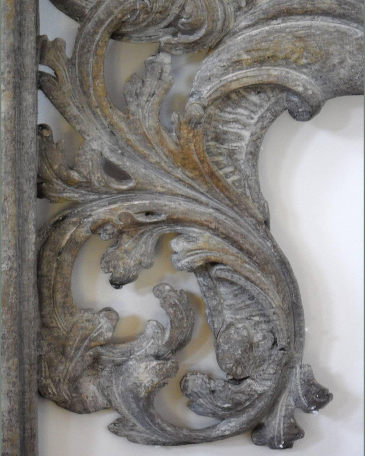 Monumental Carved Baroque Frame For Sale at 1stDibs