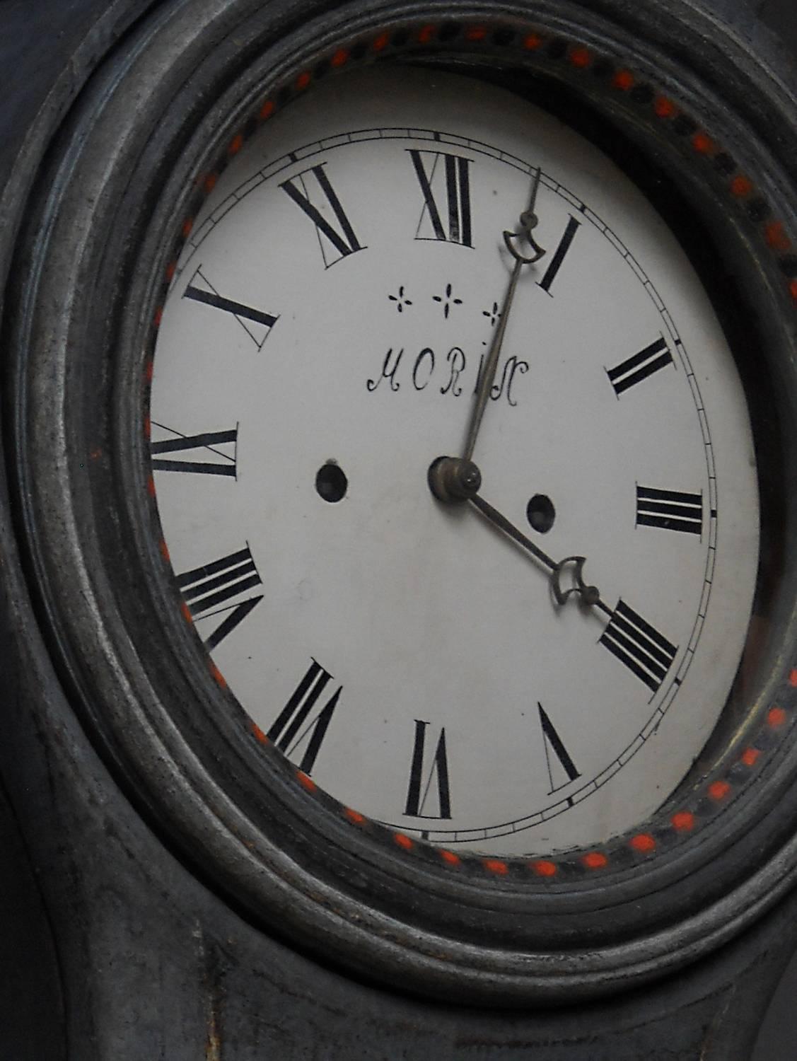 Swedish Mora Clock with Original Painted Surface