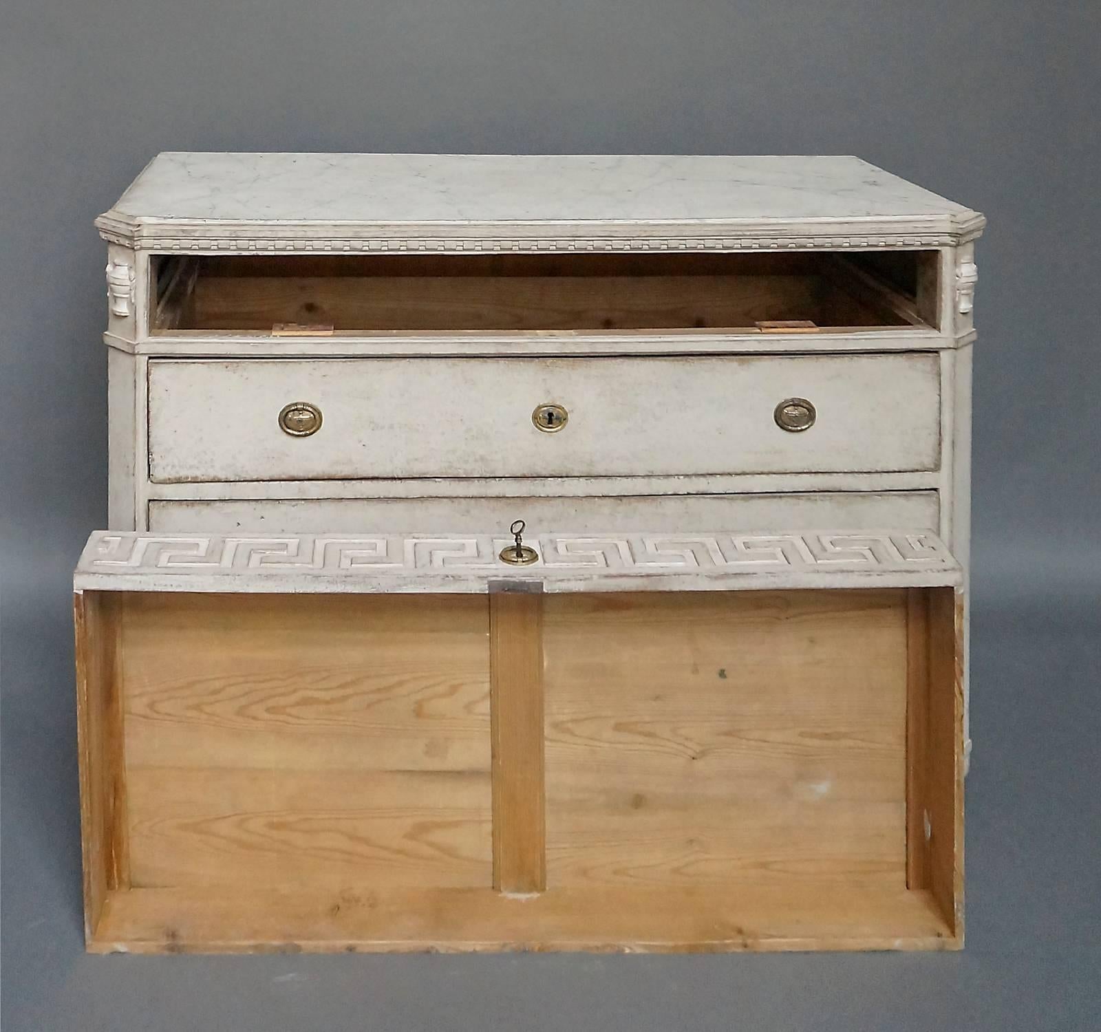 19th Century Four-Drawer Neoclassical Commode