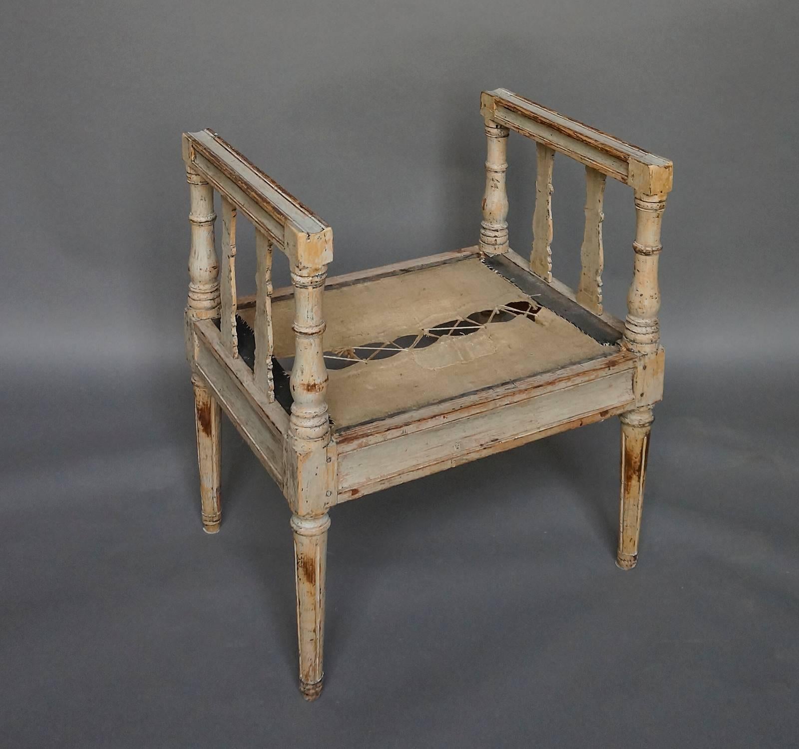 18th Century Period Swedish Stool