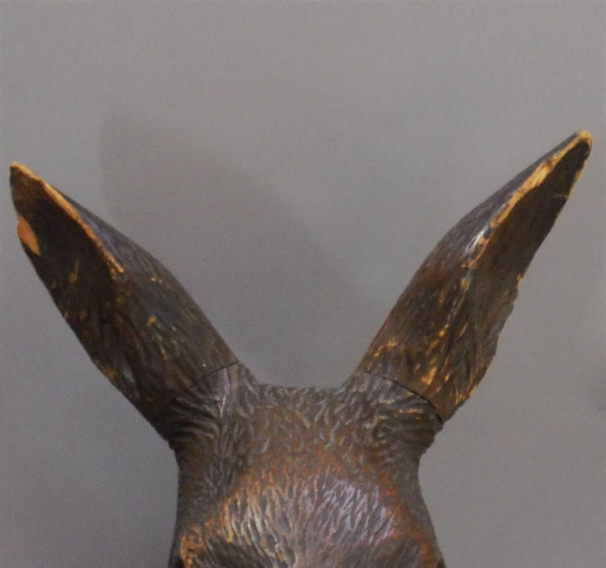 Black Forest German Carving of Deer