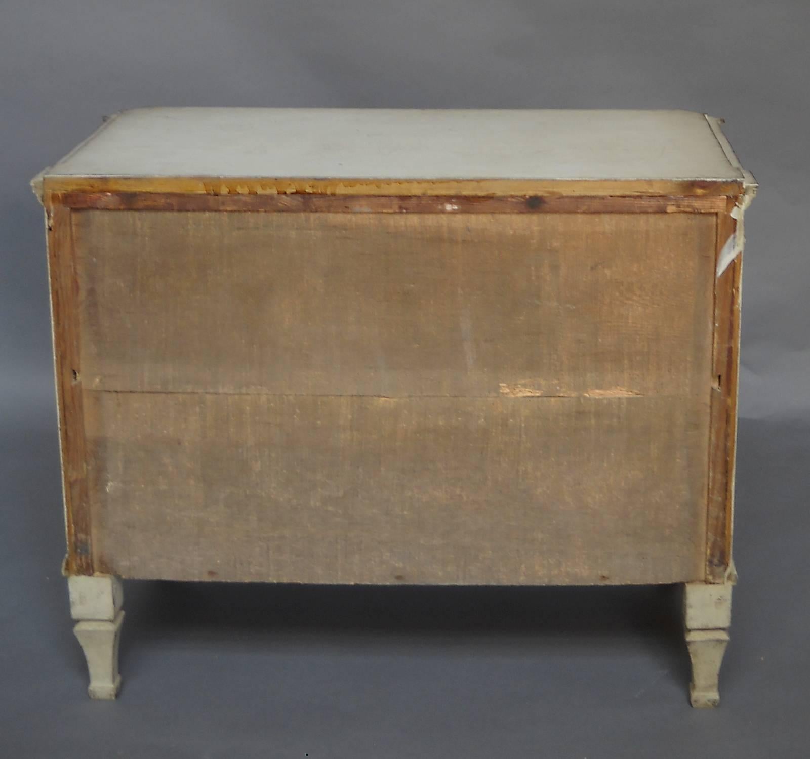 19th Century Period Gustavian Two-Drawer Chest