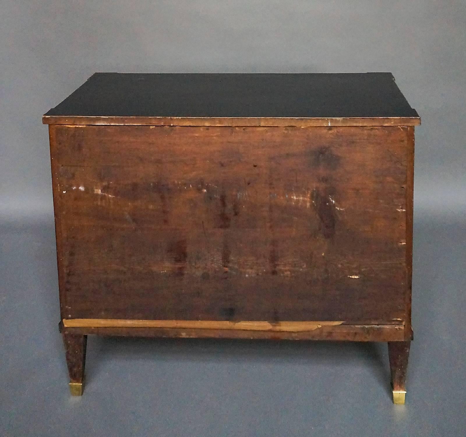 Swedish Period Chest of Drawers with Brass Fittings 1