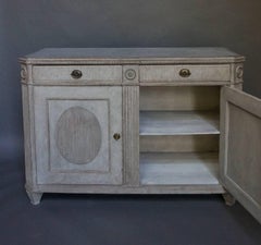 Swedish Gustavian Style Sideboard with Two Doors
