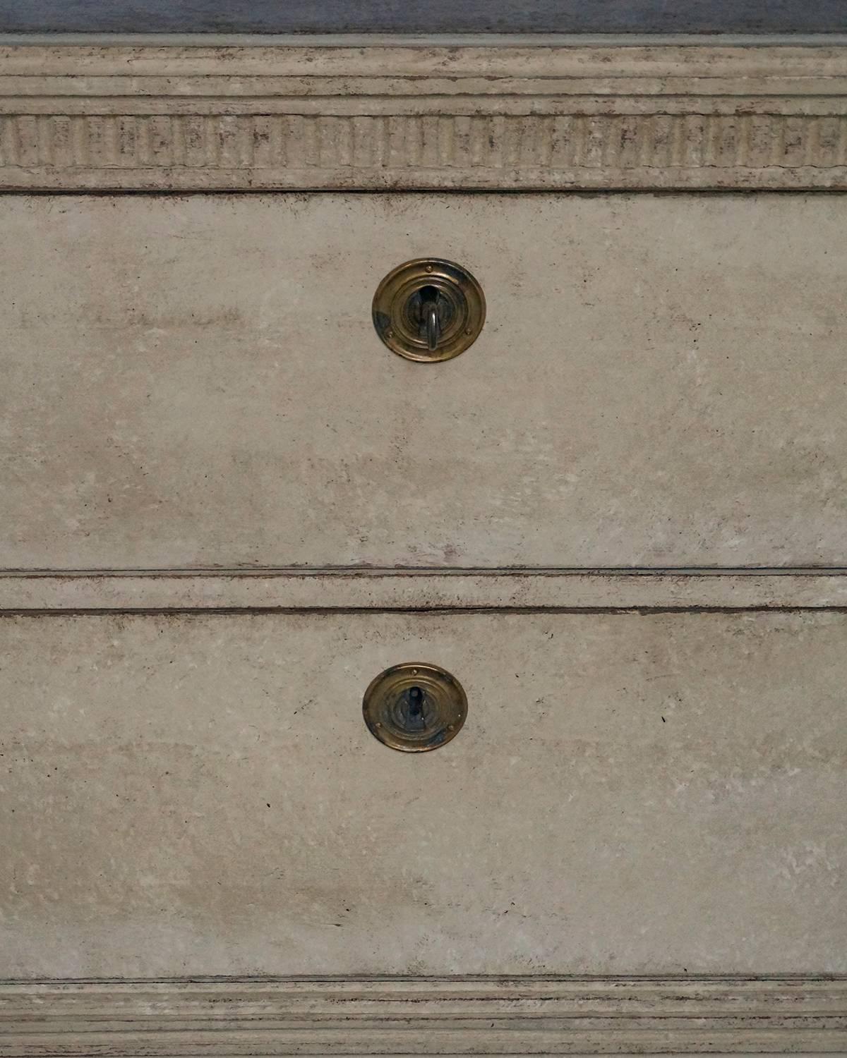 Pair of Gustavian Style Two-Drawer Chests 2