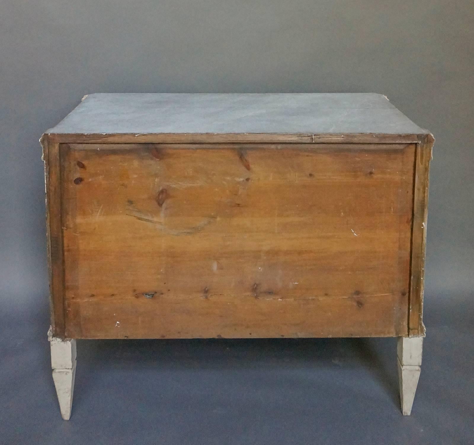 Pair of Gustavian Style Two-Drawer Chests 3