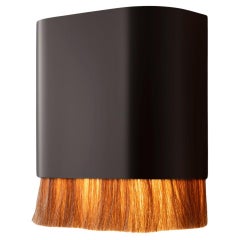 Equus Sconce in Oil-Rubbed Bronze and Horse Hair