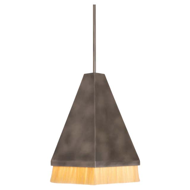 Large iGuzzini Pyramid Shaped Pendant For Sale at 1stDibs