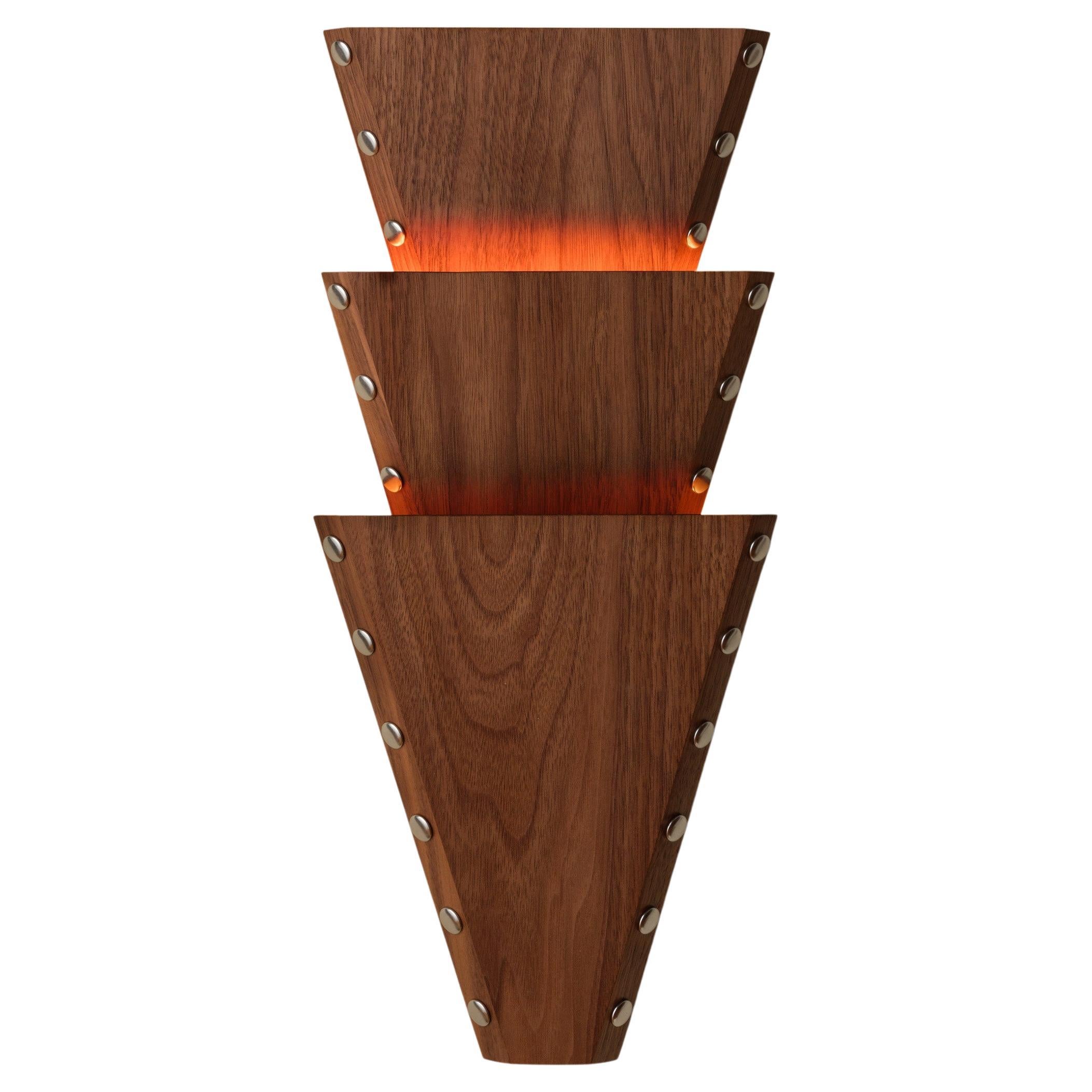 Stud Sconce - Pyramid 3 For Sale