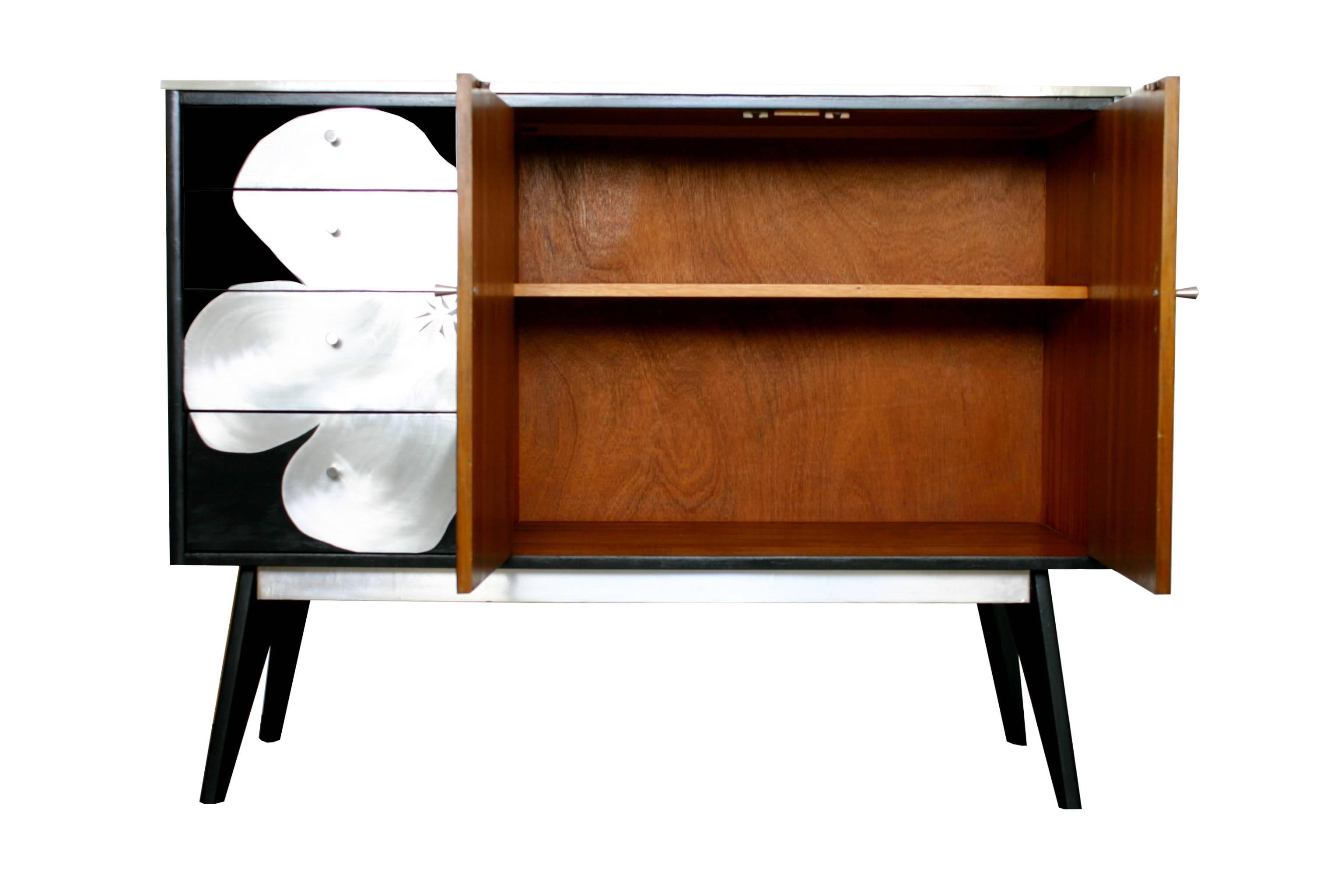 Modern Kate Noakes, 'Poppy' Sideboard For Sale