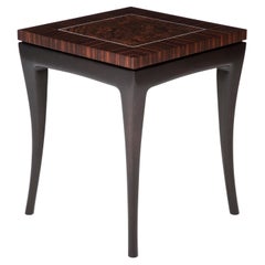 Deco-Inspired, Macassar Ebony Side Table