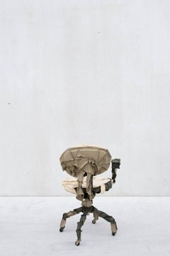 Collection de chaises de bureau en peau de Pepe Heykoop