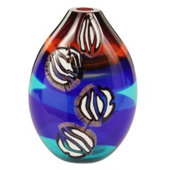 21st Century Murano Blown Glass, Modern Vase