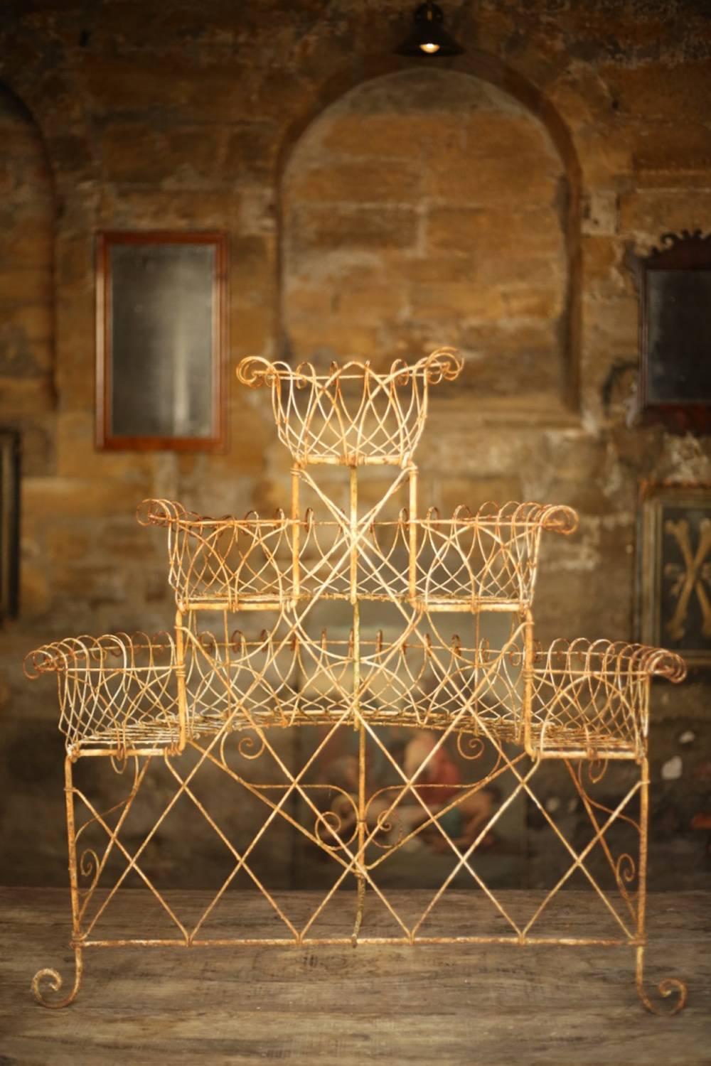 Regency Wirework Three-Tier Plant Stand 2