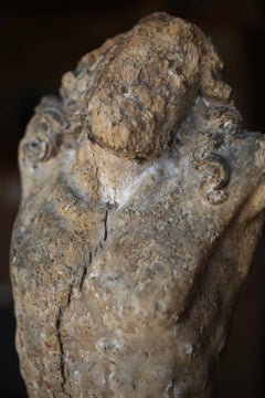 Large 17th Century Carved Wooden Corpus Christi