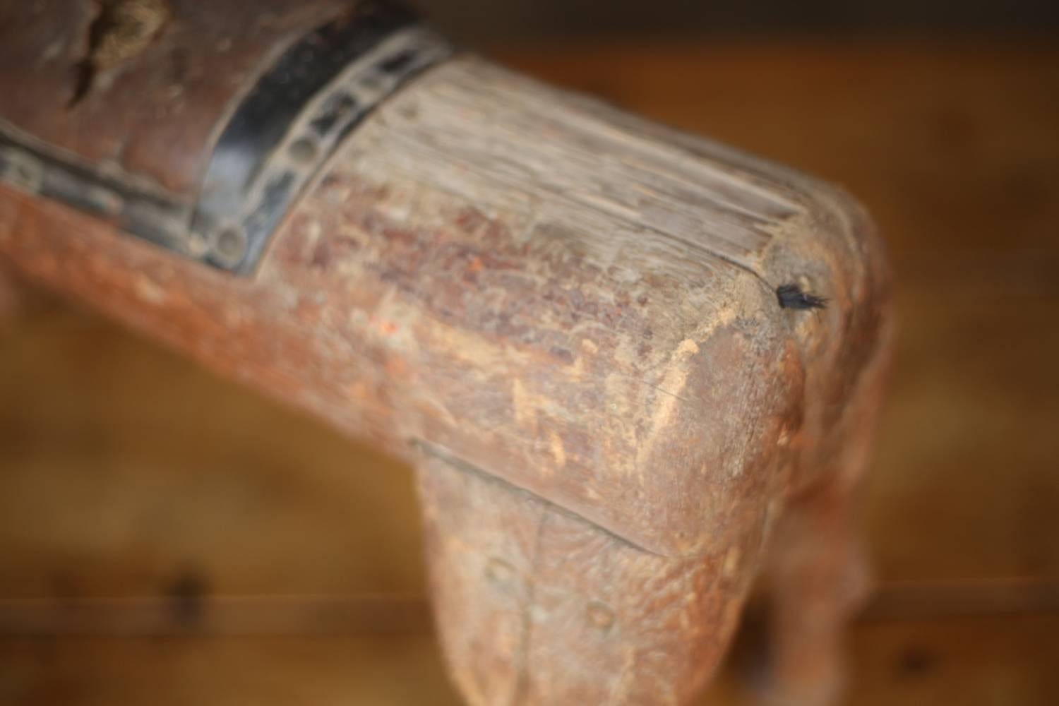 19th Century Folk Art Model of a Rocking Horse 6