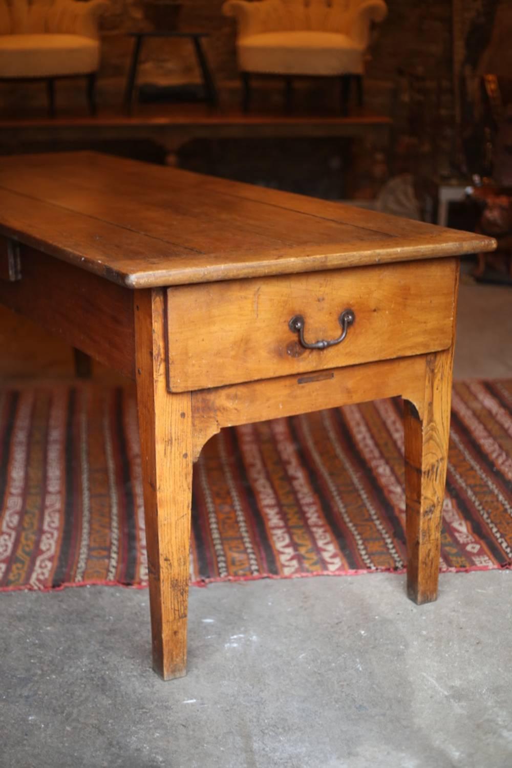 Large Oak 19th Century French Farmhouse Table 5