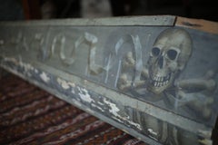 18th Century Italian Funerary Board from a Gondola