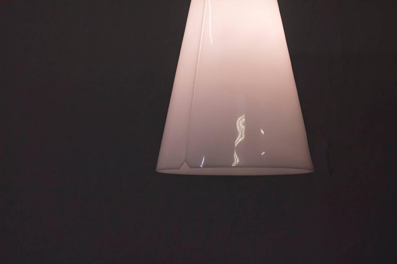Hans Bergström Acrylic Lamp Model Struten Produced by Ateljé Lyktan, Sweden 1