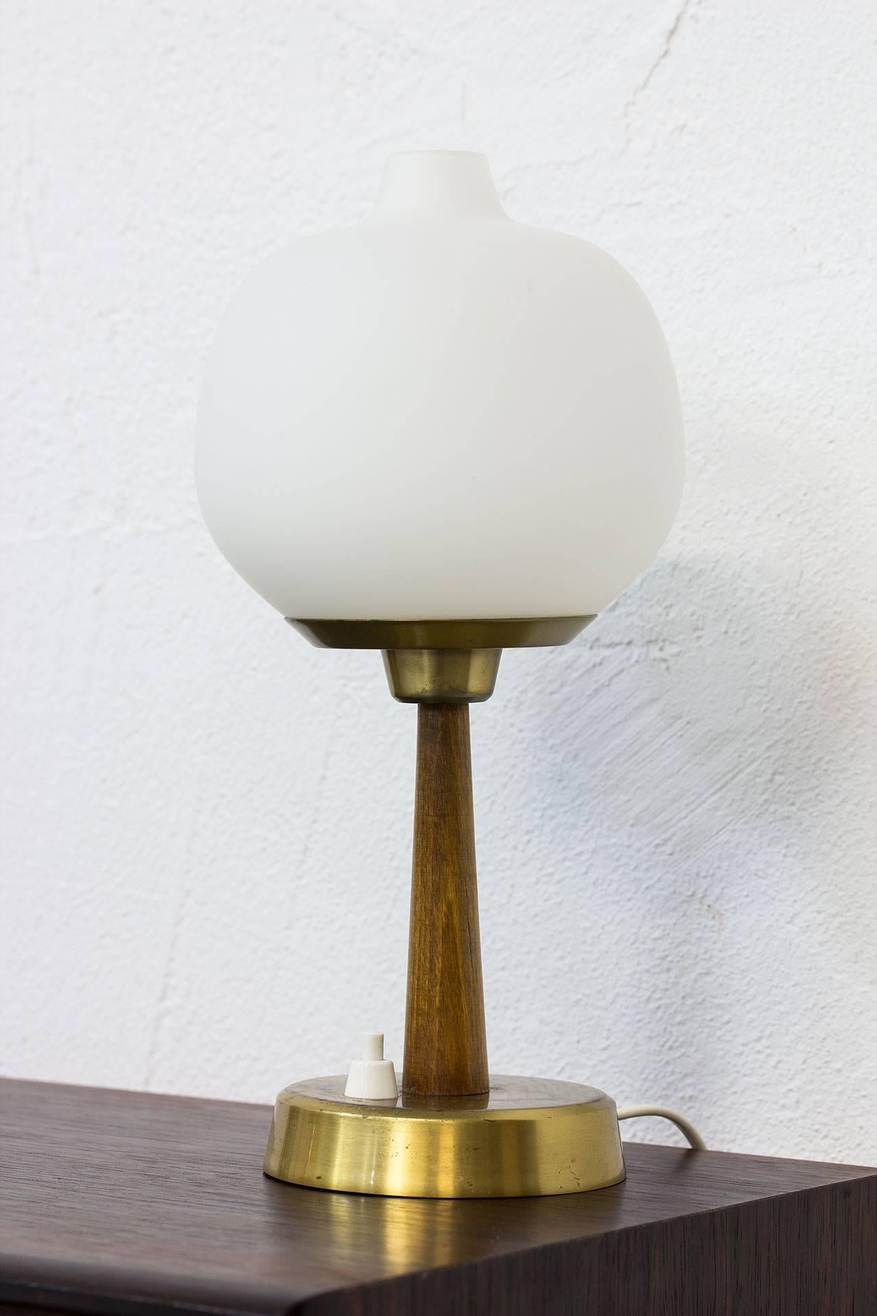 Scandinavian Modern Mid-Century Modern Table Lamp by Hans Bergström for Ateljé Lyktan, Sweden