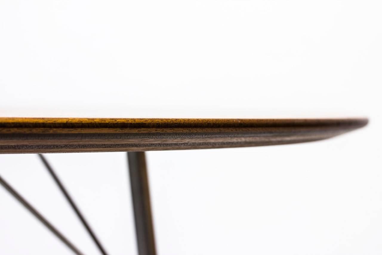 Scandinavian Modern Teak Dining Table by Arne Jacobsen for Fritz Hansen, 1963 1