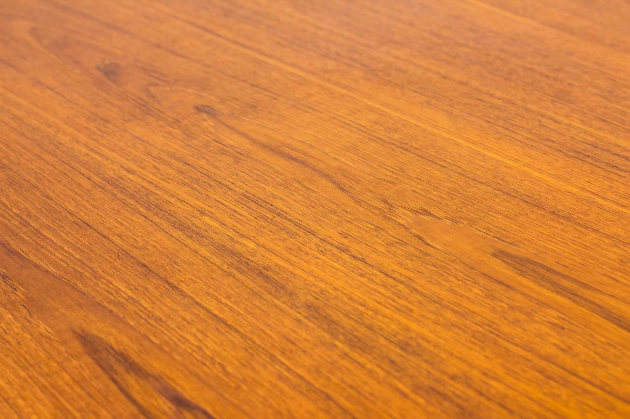 Scandinavian Modern Teak Dining Table by Arne Jacobsen for Fritz Hansen, 1963 2