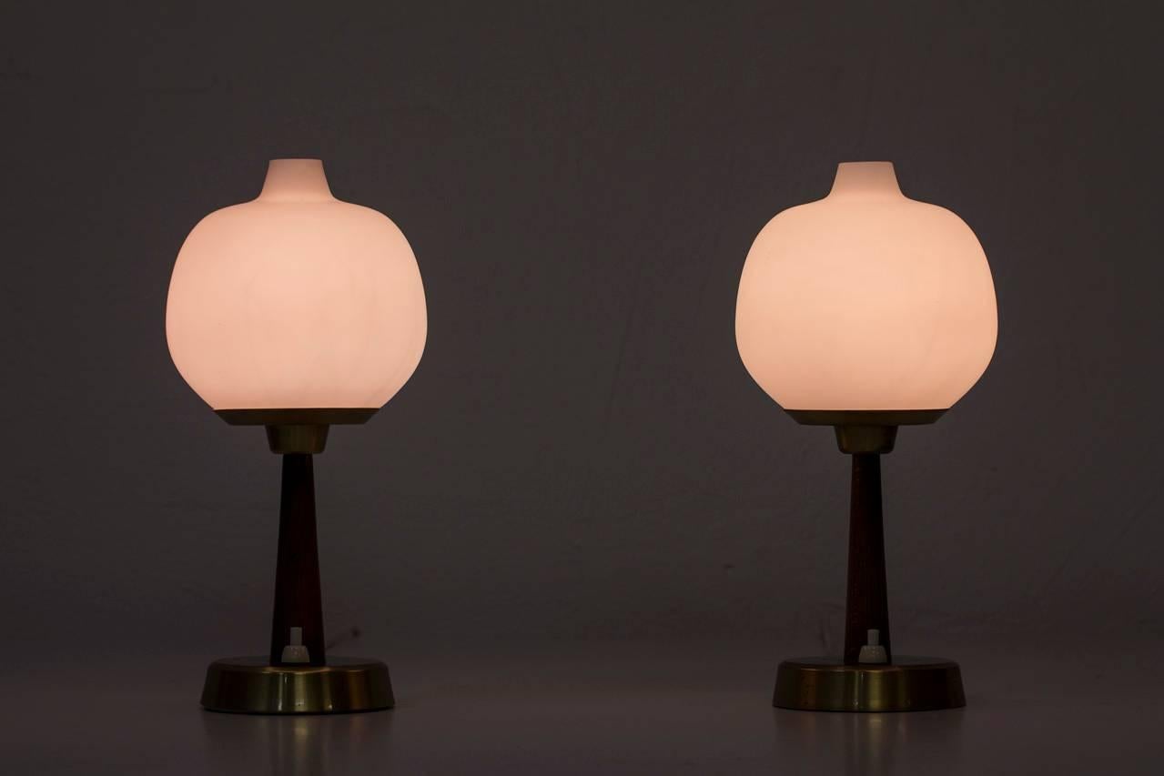 Scandinavian Modern Table Lamps by Hans Bergström for Ateljé Lyktan, Sweden 2