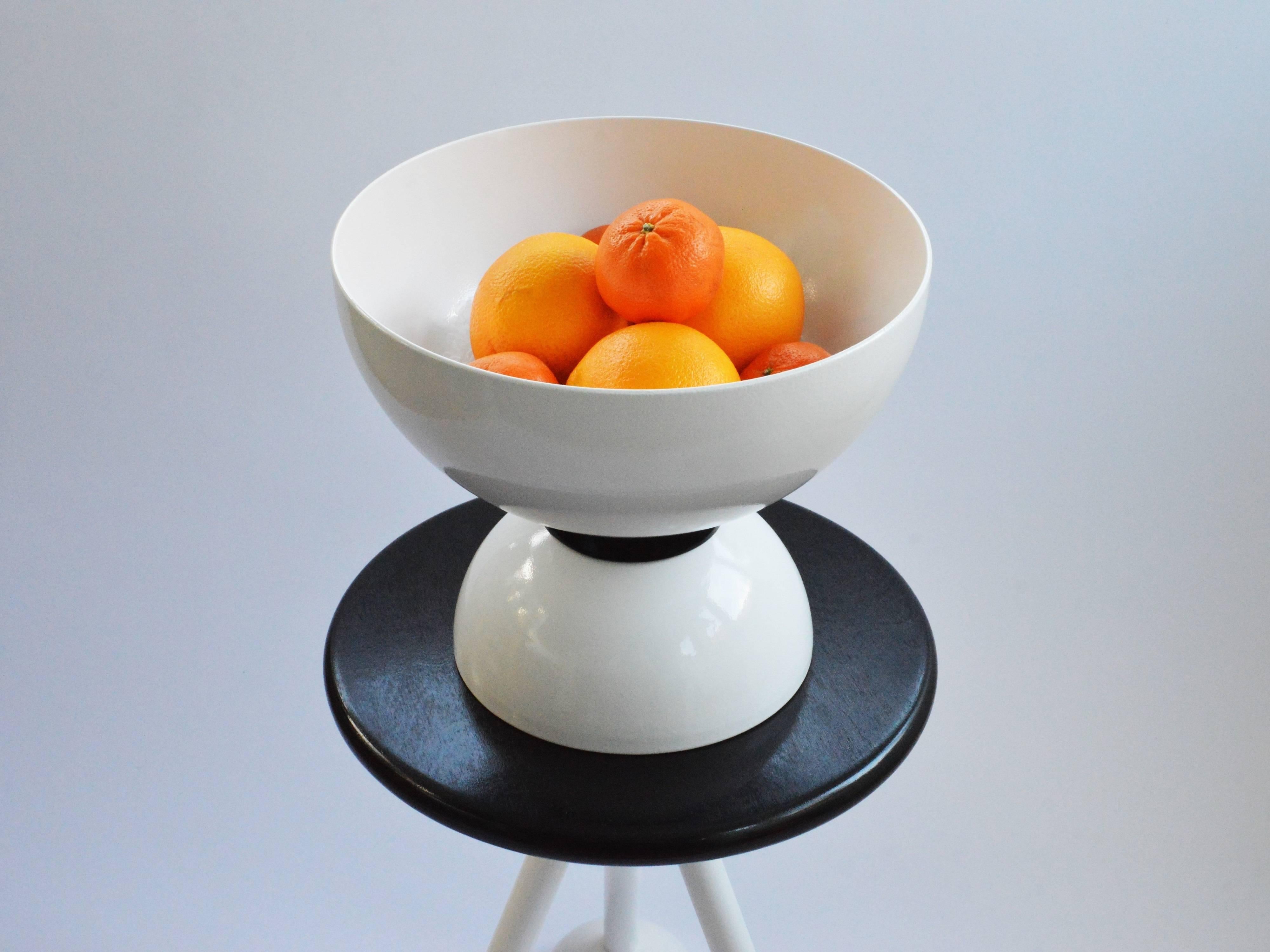 British Contemporary Titan Bowl by Connor Holland in Powder-Coated Steel For Sale