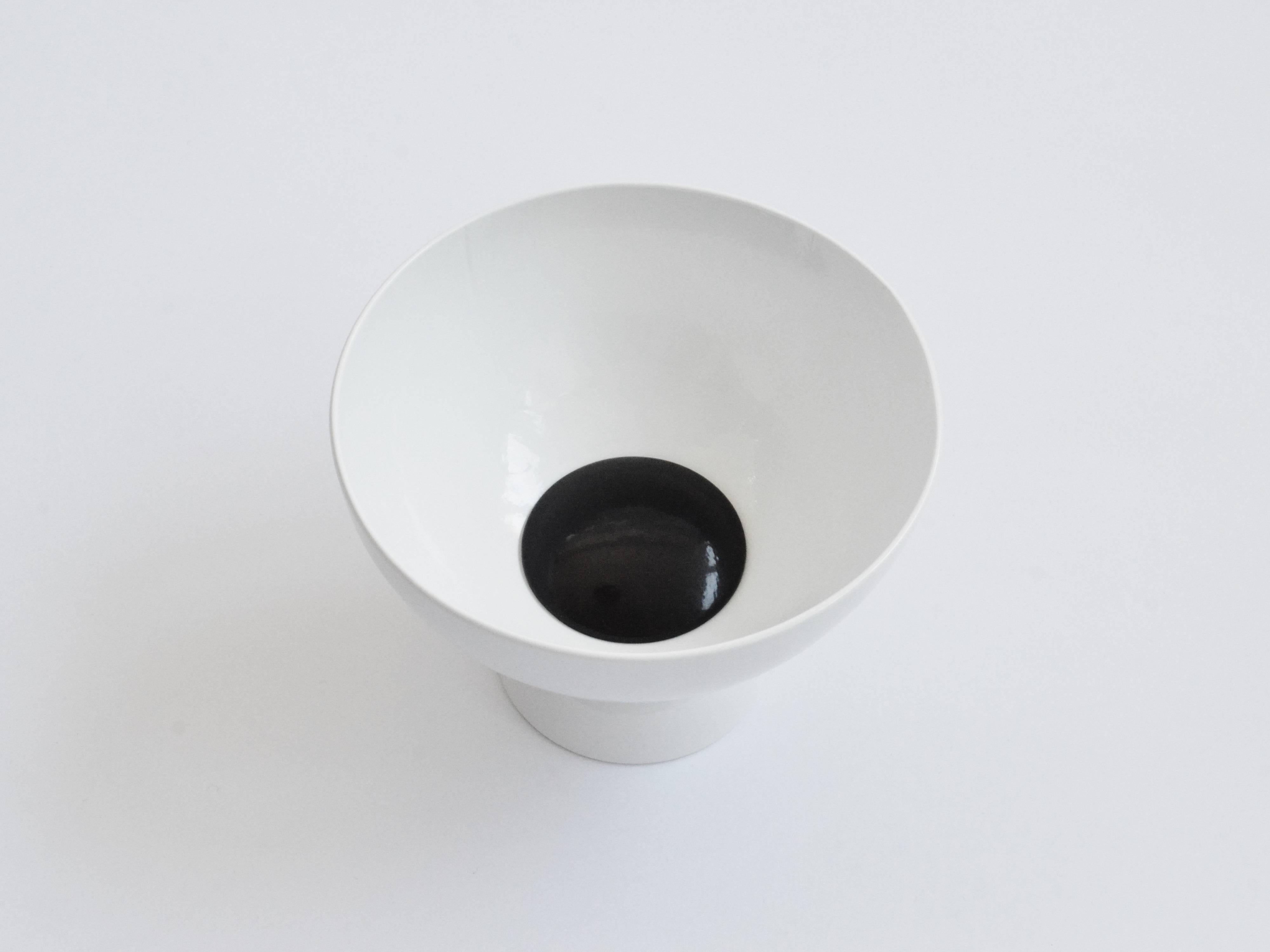 Contemporary bowl designed and made by independent product and furniture designer Connor Holland.

The Huygens Bowl is part of the Saturn Six range, a series of designs inspired by space exploration and the Saturn V rocket. The smallest of the three