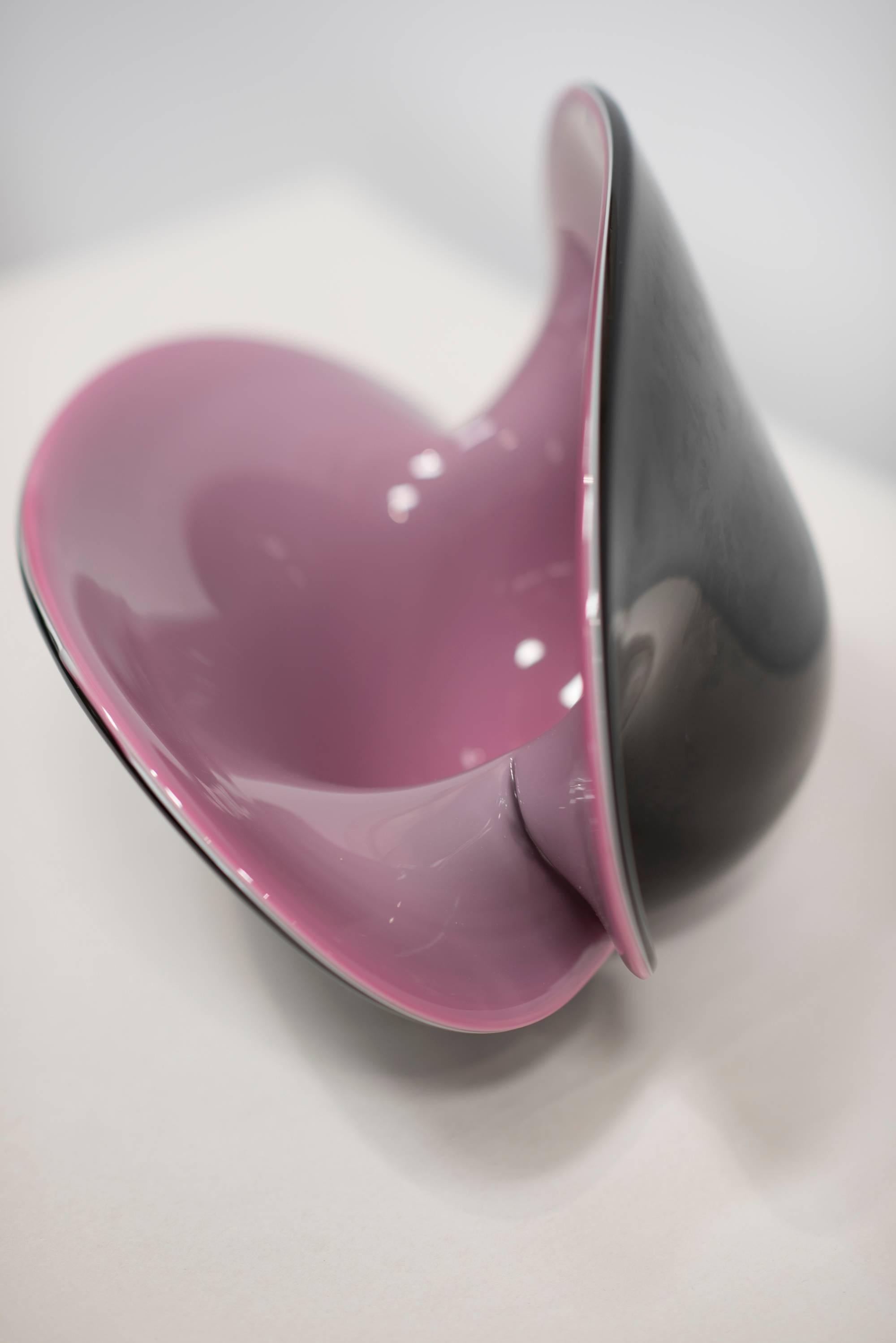 MURANO Vetro Artistico Scolpito SHELL In condizioni ottime in vendita a Hawthorne, CA