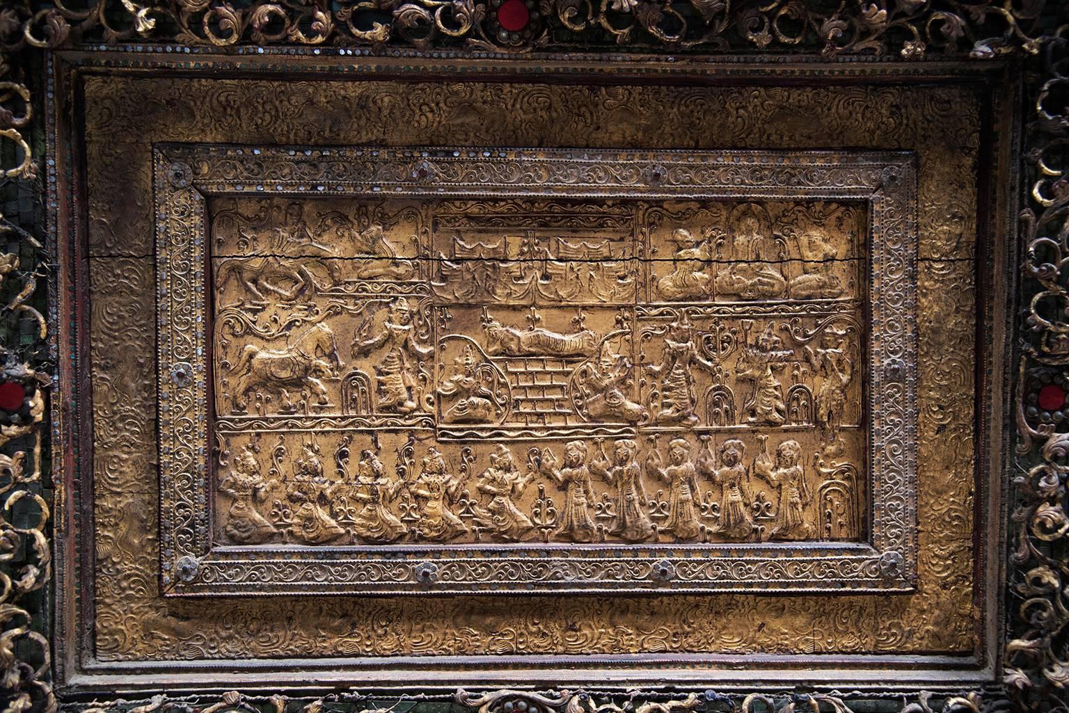 BUDDHA BURMÉS sentado en la montaña en venta 2