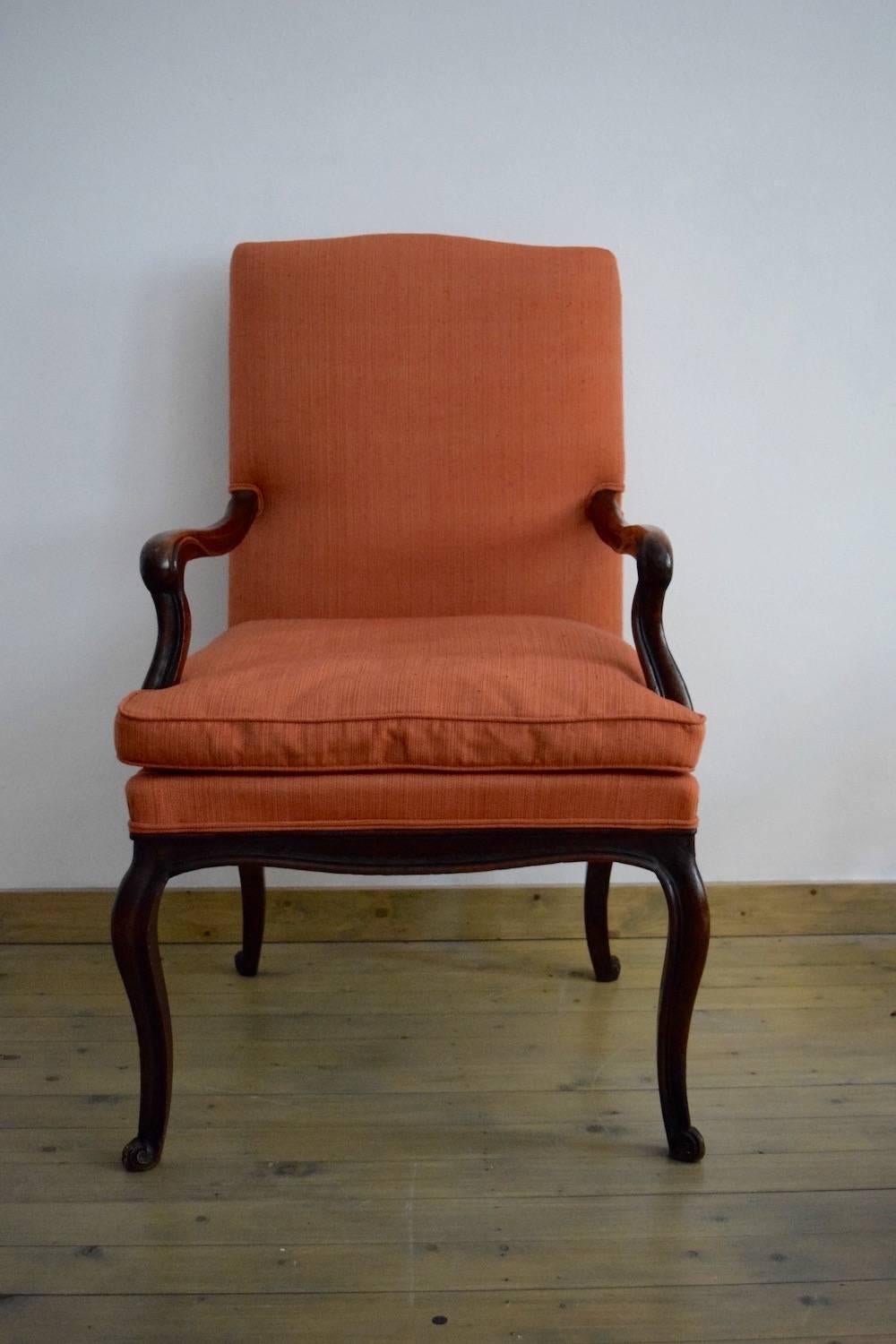 18th Century French Louis XV Armchairs For Sale 1
