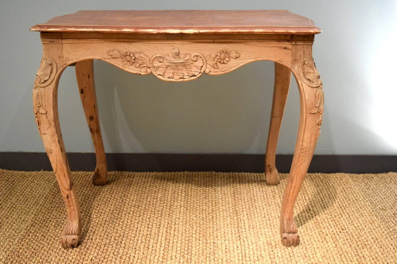 Baroque 18th Century Side Table For Sale